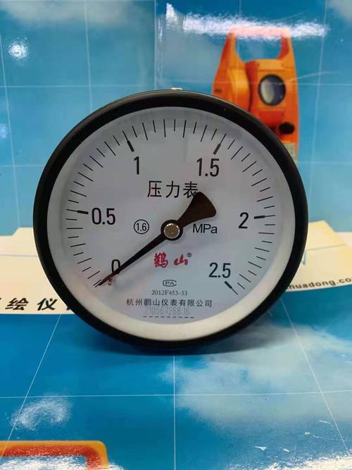 杭州鹤山压力表/气压表真空表鹳山牌y-100z轴向 0.6 1 1.6 2.5mpa